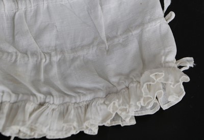 Lot 2214 - Mainly 19th Century Baby Bonnets comprising a...