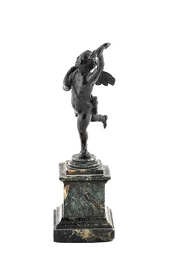 Lot 114 - After the Antique: A Bronze Figure of Eros,...