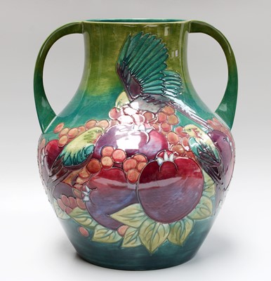 Lot 286 - A Modern Moorcroft Large Twin-Handled Pottery...