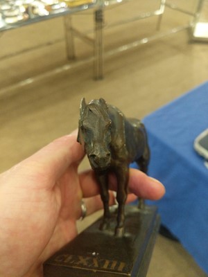 Lot 434 - After Antoine Louis Barye (1796-1875): Cheval...