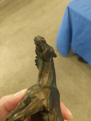 Lot 434 - After Antoine Louis Barye (1796-1875): Cheval...