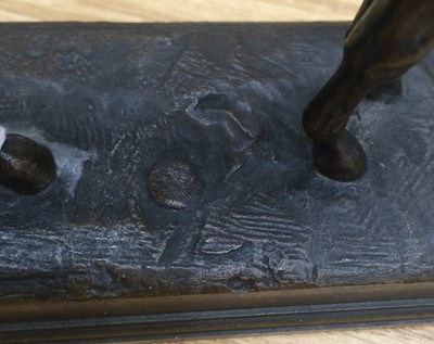 Lot 434 - After Antoine Louis Barye (1796-1875): Cheval...