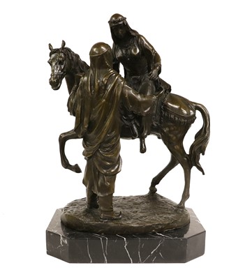 Lot 435 - After Emile Louis Picault (1833-1915: A Bronze...