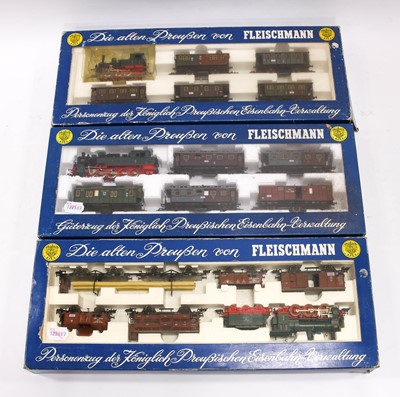 Lot 4282 - Fleischmann HO Gauge Two KPEV Passenger Sets