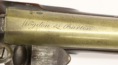 Lot 217 - A Late 18th/Early 19th Century Flintlock...