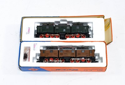 Lot 4381 - Roco HO Gauge Two BR191 Articulated Locomotives