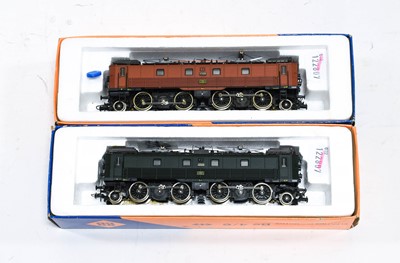 Lot 4380 - Roco HO Gauge Two Be 4/6 Pantograph Locomotives