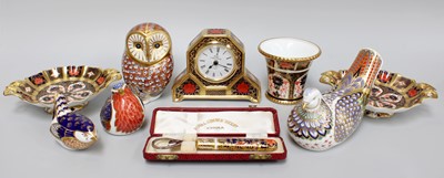 Lot 207 - A Collection of Royal Crown Derby Imari...