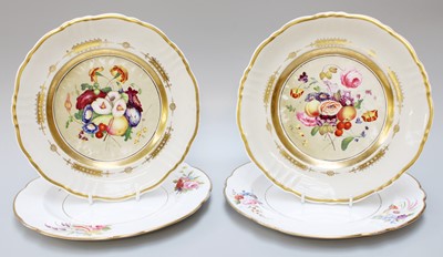 Lot 221 - Pair of Spode Porcelain Plates, early 19th...