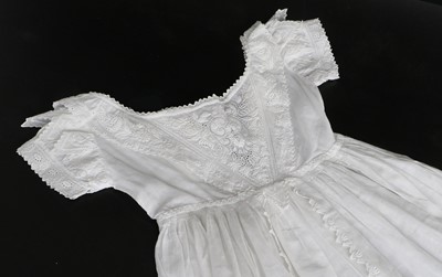 Lot 2146 - Circa 1810-60s White Baby Gowns comprising a...