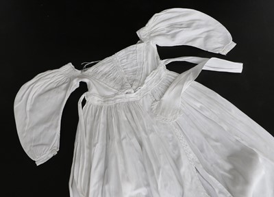 Lot 2146 - Circa 1810-60s White Baby Gowns comprising a...