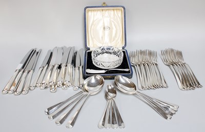 Lot 14 - A Silver Plate Table-Service, Hanoverian...