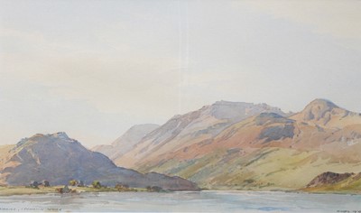 Lot 1075 - Len Roope (1917-2005) "Morning, Crummock Water"...