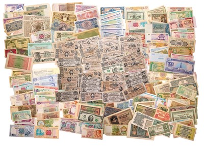 Lot 455 - Mixed World Banknotes; approx. 185 official...