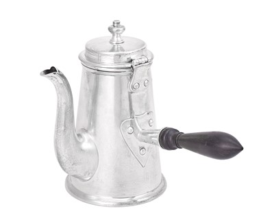 Lot 2347 - A George V Silver Coffee-Pot