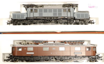 Lot 4385 - Roco HO Gauge Two Pantograph Locomotives