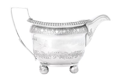 Lot 2194 - A George III Silver Cream-Jug