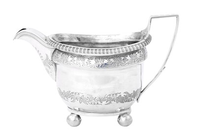 Lot 2194 - A George III Silver Cream-Jug