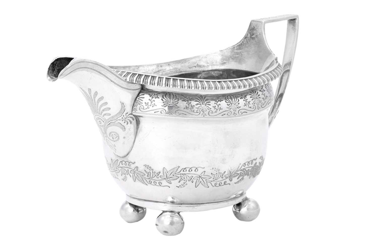 Lot 2194 - A George III Silver Cream-Jug