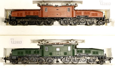 Lot 4374 - Roco HO Gauge Two 43538 Crocodile Locomotives