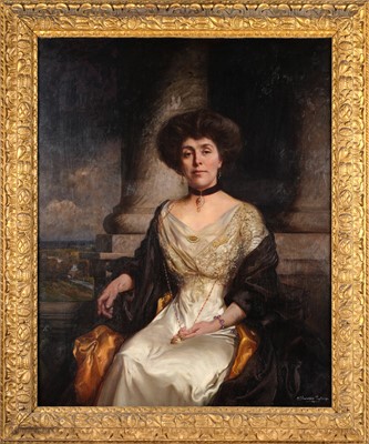 Lot 1164 - Albert Chevalier Tayler (1862-1925) Portrait...