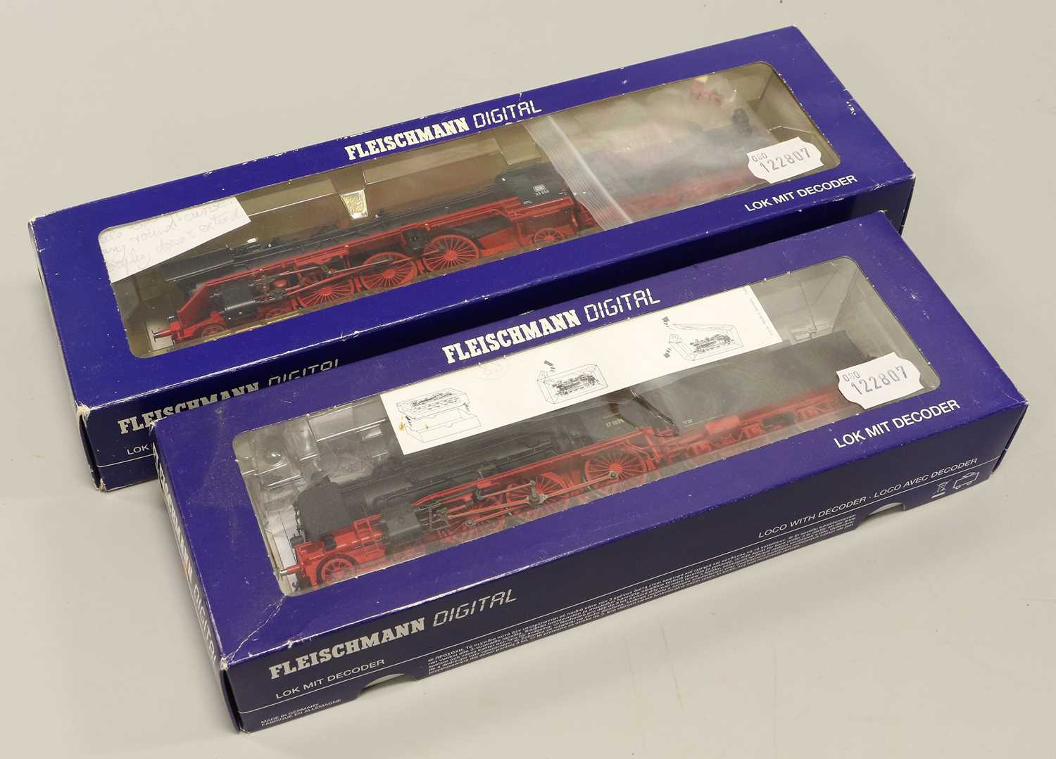 Lot 4249 - Fleischmann Digital HO Gauge Two Locomotives