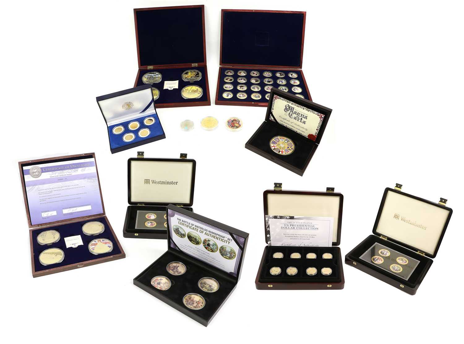 Lot 452 - Mixed Lot of Commemorative Coin Sets;...