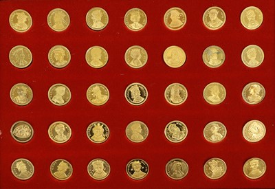 Lot 352 - Our Royal Sovereigns Coin Collection; by...