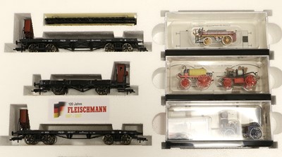 Lot 4287 - Fleischmann HO Gauge Two Wagon Sets