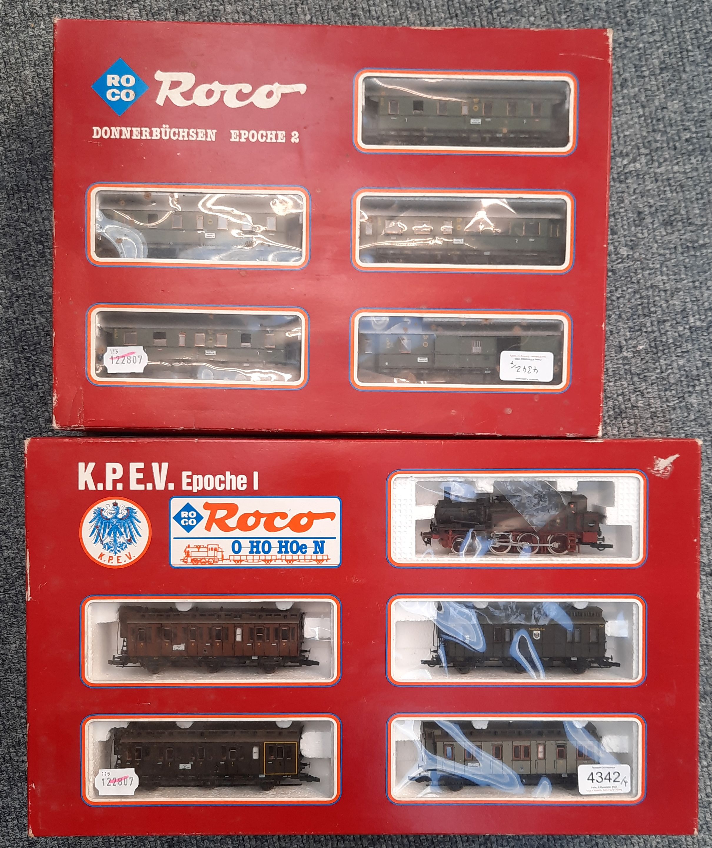 2025年新作アイテムが続々登場 - 4342 Lot Roco I) (Epoch KPEV 43025 Gauge HO 鉄道模型