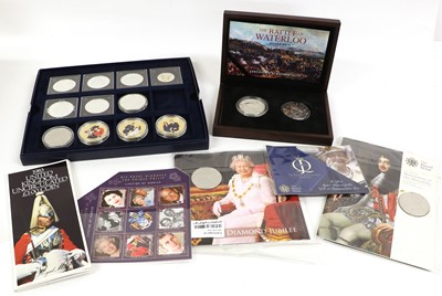 Lot 382 - Assorted Silver Proof Commemoratives, to...