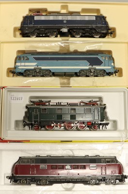 Lot 4267 - Fleischmann HO Gauge Four Locomotives