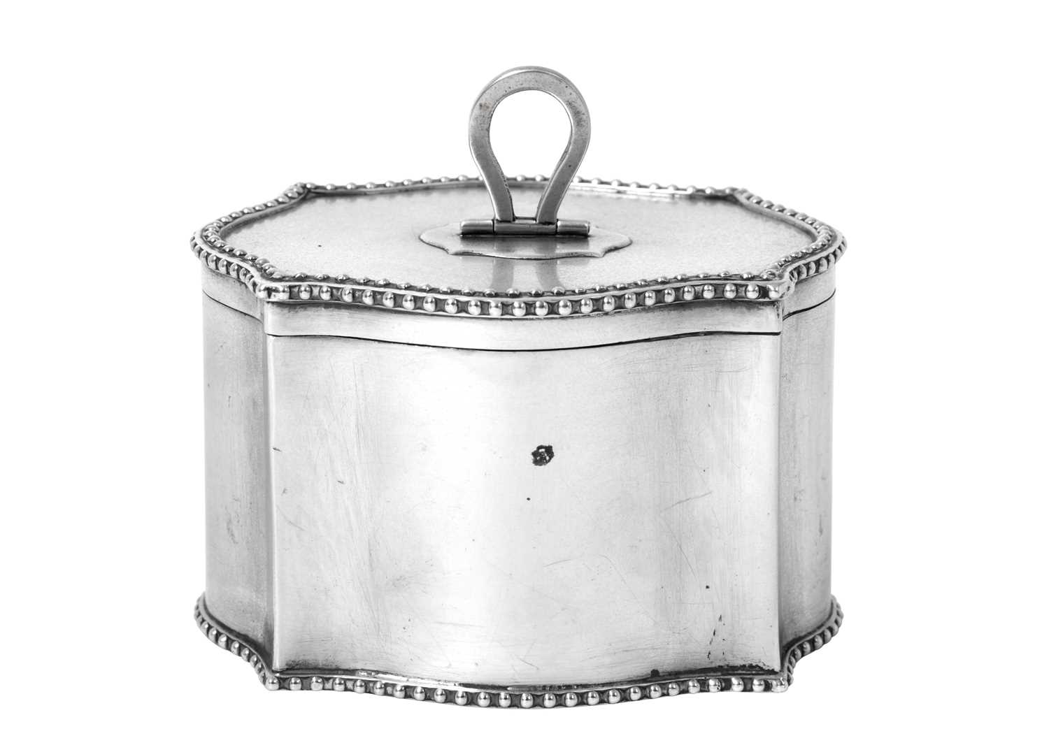 Lot 2260 - A Continental Silver Tea-Caddy