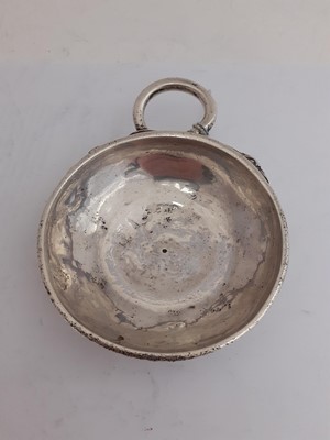 Lot 2263 - A Louis XV French Provincial Silver Wine-Taster or Tasse à Vin