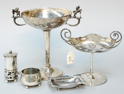 Lot 41 - A Collection of Assorted Arts and Crafts Style...