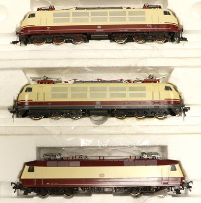 Lot 4279 - Fleischmann HO Gauge Three Pantograph Locomotives