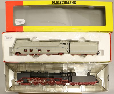 Lot 4286 - Fleischmann HO Gauge Two Pacific Locomotives