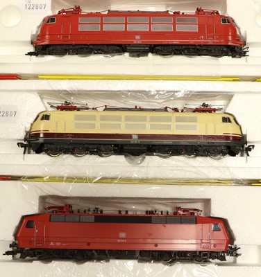 Lot 4277 - Fleischmann HO Gauge Three Pantograph Locomotives