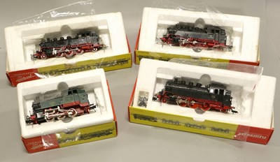 Lot 4261 - Fleischmann HO Gauge Four Tank Locomotives