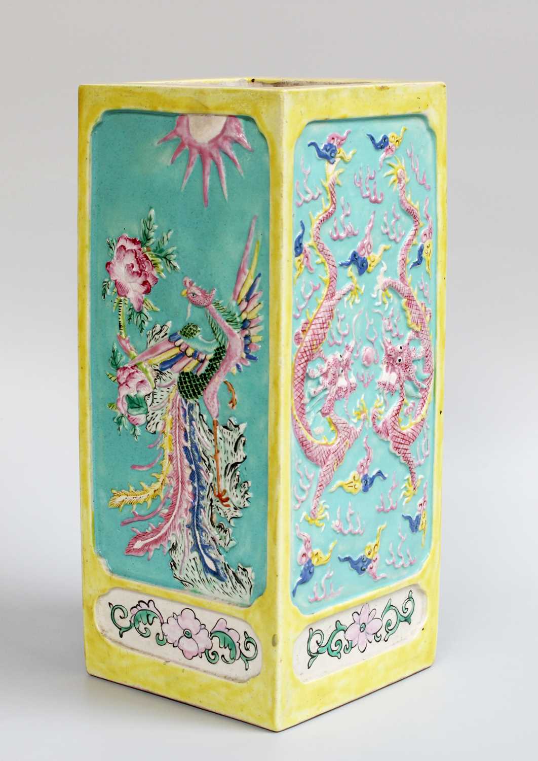 Lot 87 - Chinese Porcelain Vase, Qianlong reign mark...
