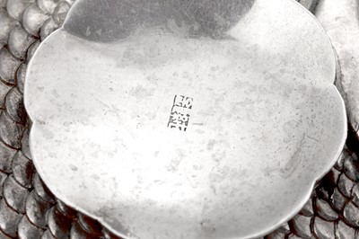 Lot 2242 - A Japanese Silver Pepperette