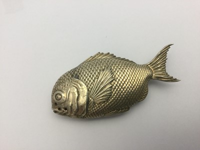 Lot 2242 - A Japanese Silver Pepperette