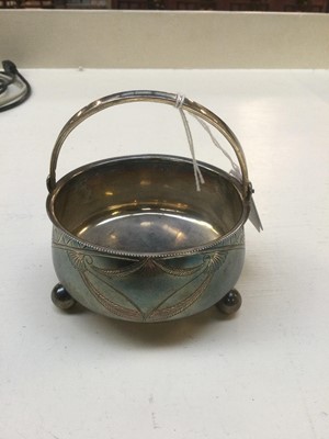 Lot 152 - A Russian Silver Sugar-Bowl and Associated...