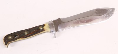 Lot 167 - A Puma White Hunter Knife, the 15cm single...