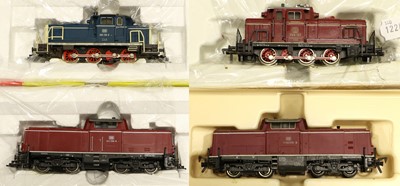 Lot 4262 - Fleischmann HO Gauge Four Diesel Locomotives