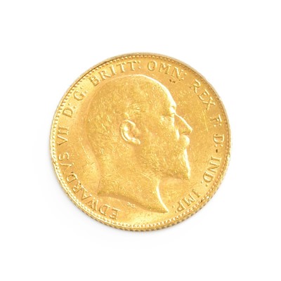 Lot 423 - Edward VII, Sovereign 1907, obv. bare head...