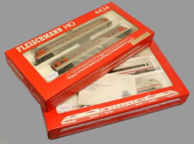 Lot 4285 - Fleischmann HO Gauge Two Multiple Car Sets