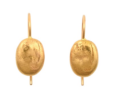 Lot 2178 - A Pair of 18 Carat Gold Earrings, by Wright &...