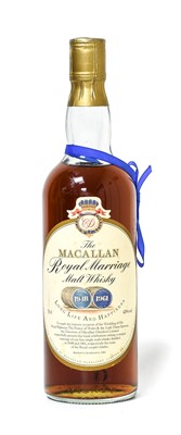 Lot 3181 - The Macallan Royal Marriage Malt Whisky, to...