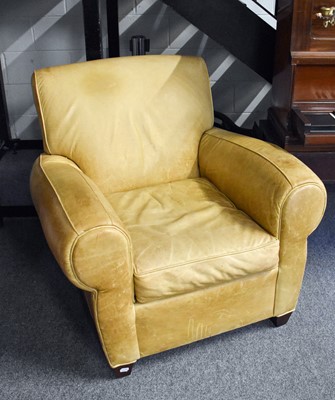 Lot 1317 - A Pottery Barn Manhattan Easy Chair, in light...